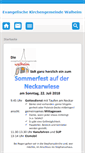 Mobile Screenshot of kirche-walheim.de